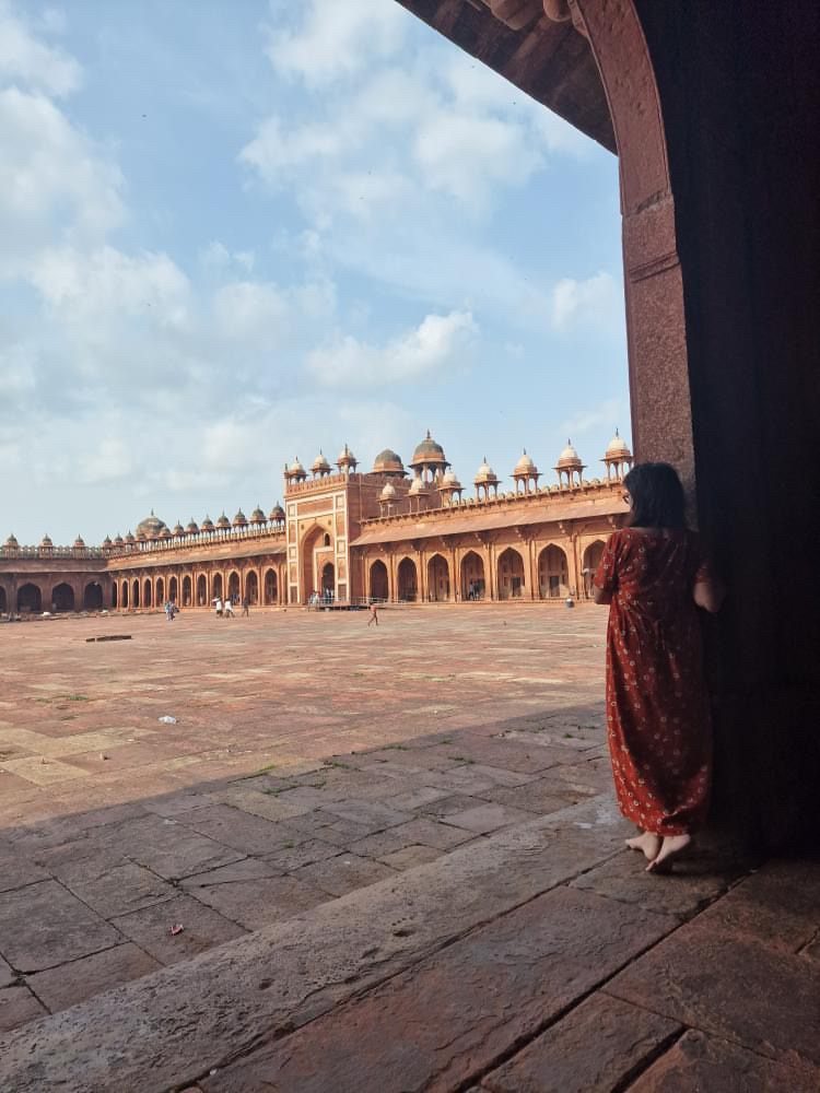 Ospiti di India Karni durante il loro viaggio