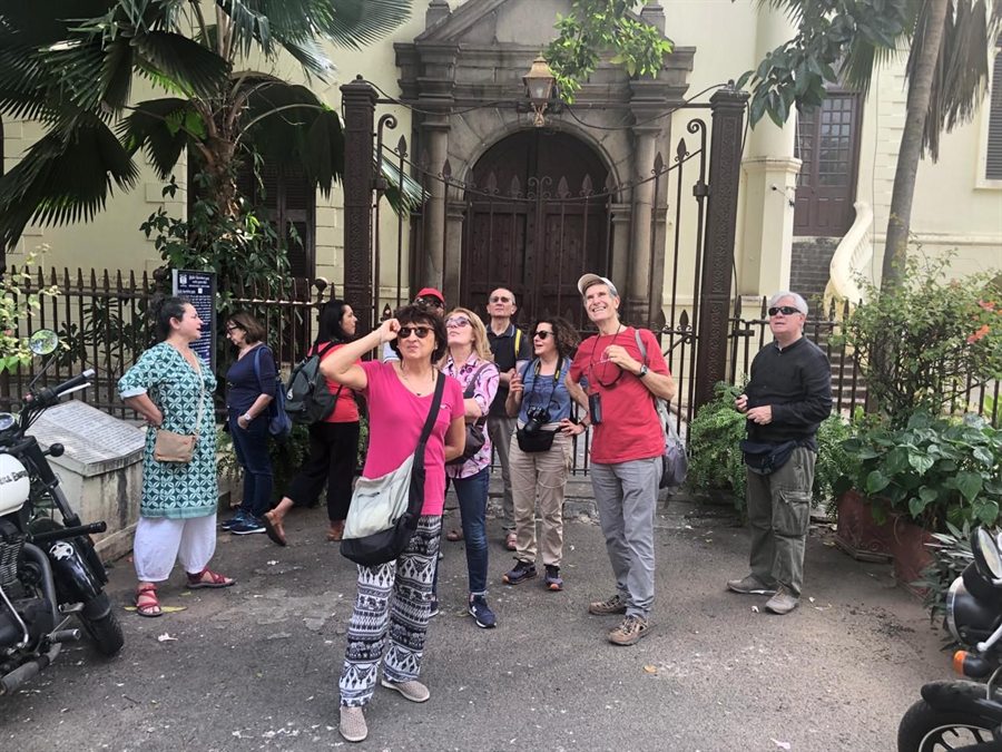 Ospiti di India Karni durante il loro viaggio