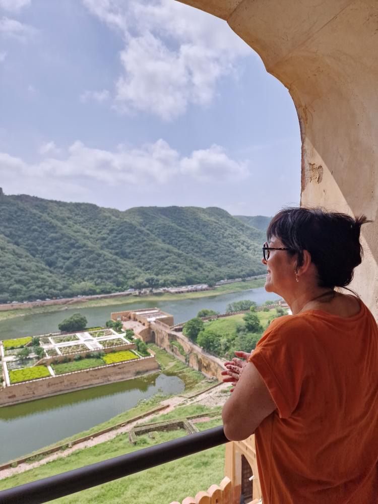 Ospiti di India Karni durante il loro viaggio