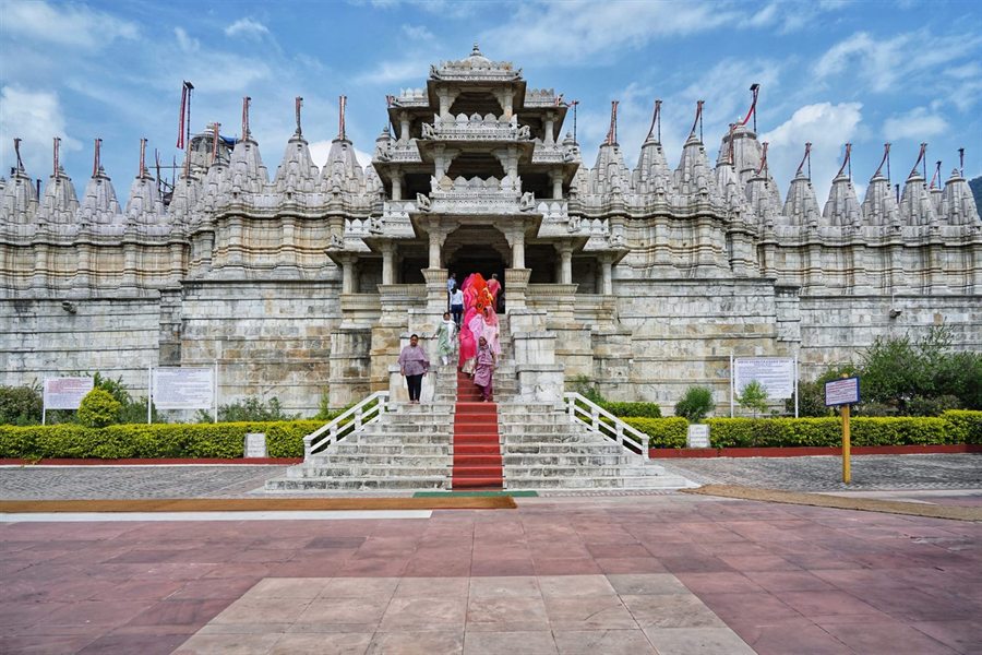 Ospiti di India Karni durante il loro viaggio