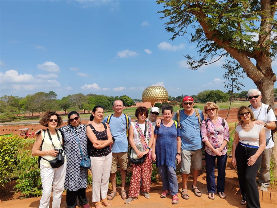 Ospiti di India Karni durante il loro viaggio