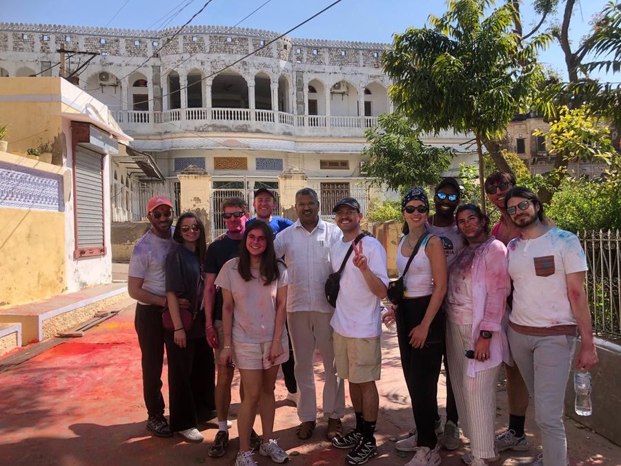 Ospiti di India Karni durante il loro viaggio