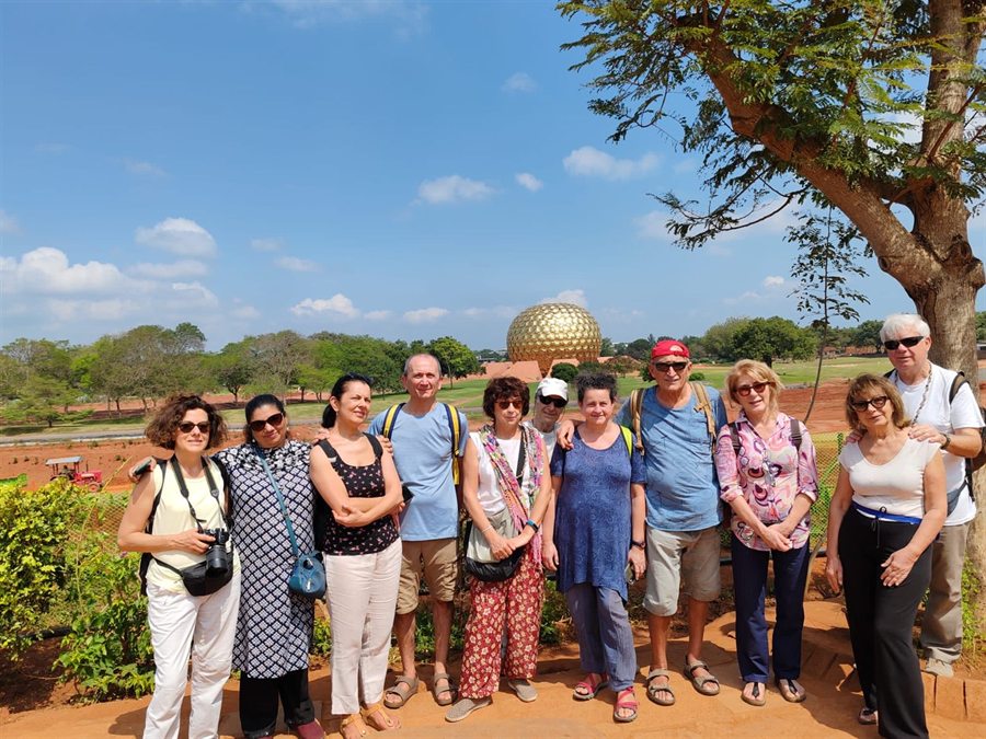 Ospiti di India Karni durante il loro viaggio