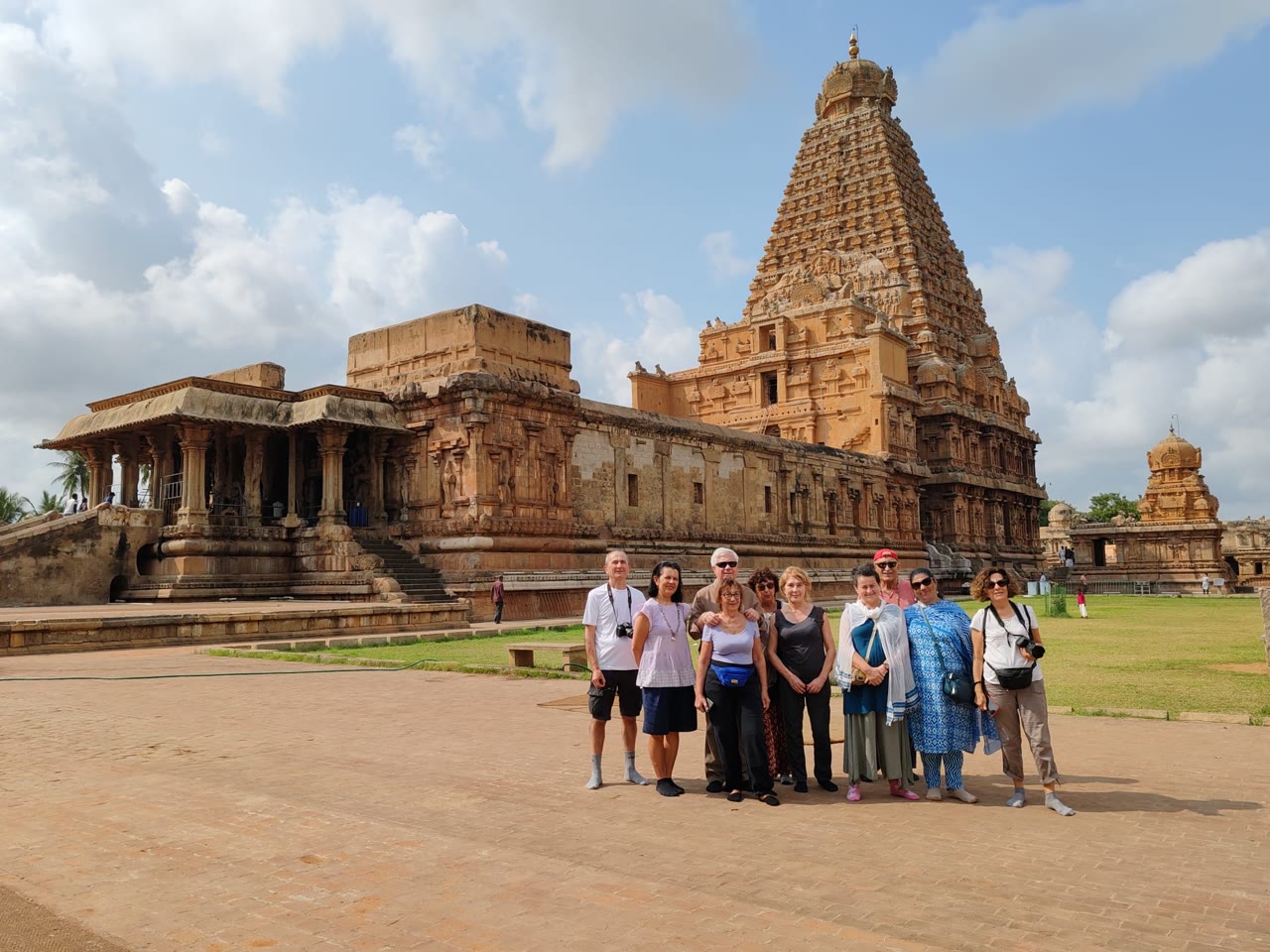 Ospiti di India Karni durante il loro viaggio