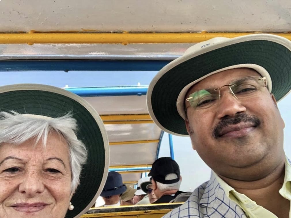 Ospiti di India Karni durante il loro viaggio