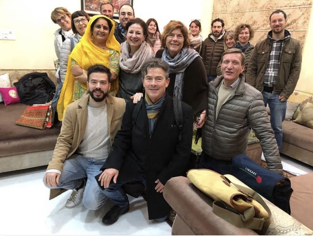 Ospiti di India Karni durante il loro viaggio