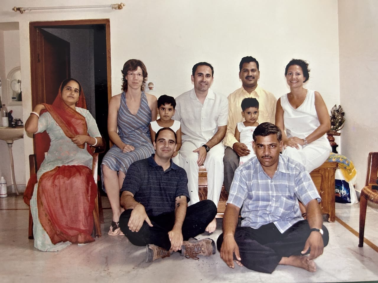 Ospiti di India Karni durante il loro viaggio