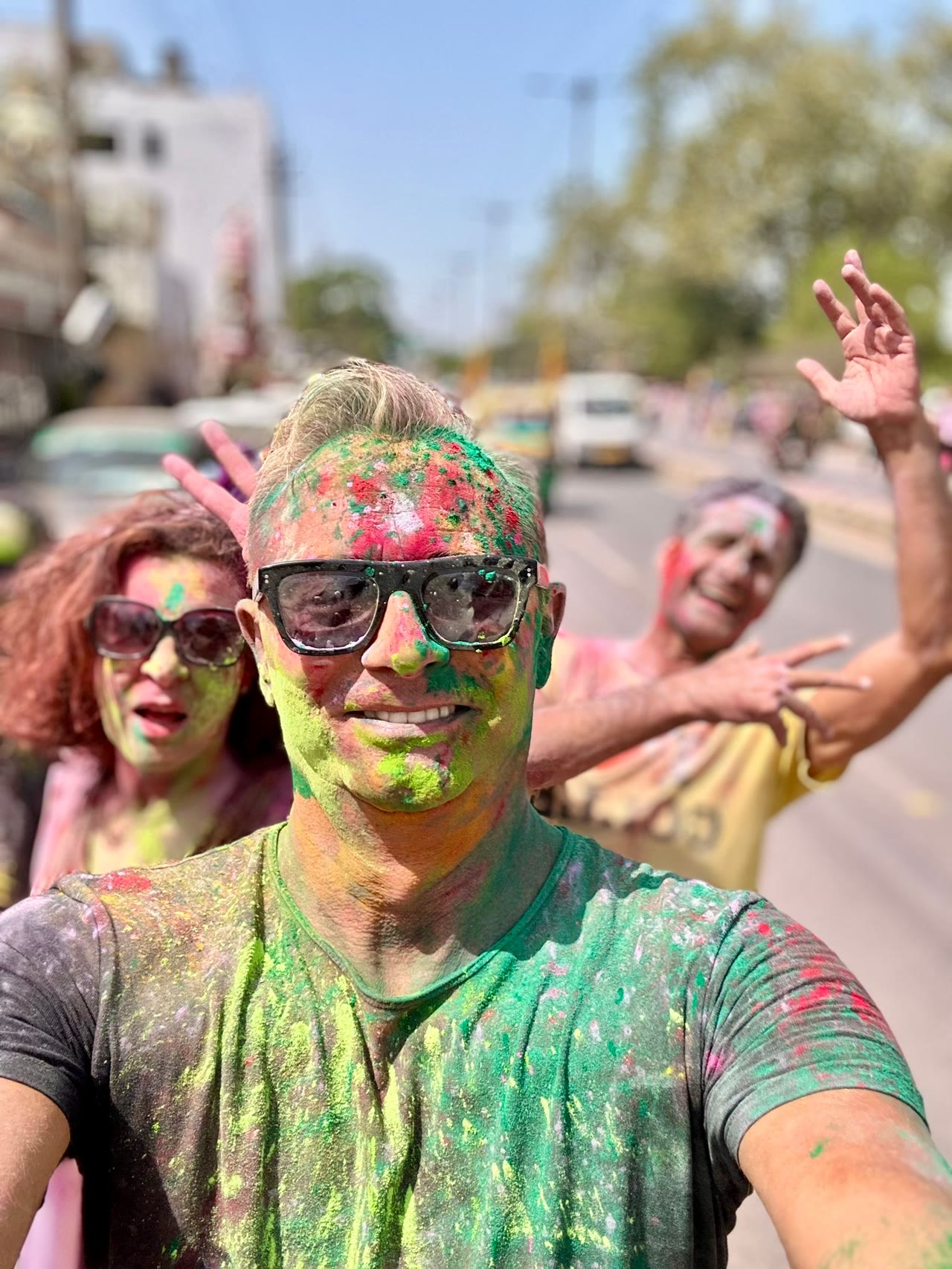 Ospiti di India Karni durante il loro viaggio