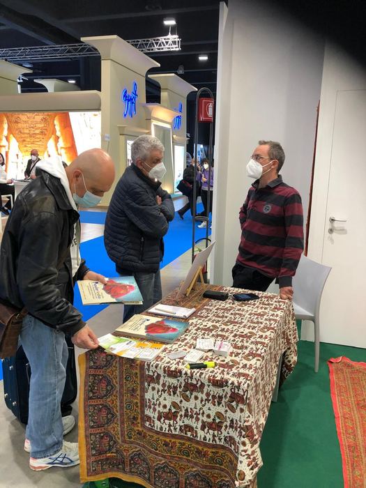 India Karni a una fiera internazionale del turismo