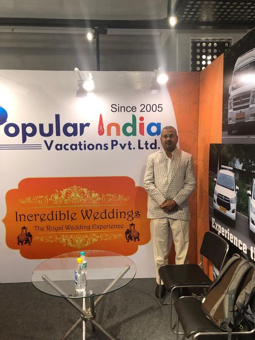 India Karni a una fiera internazionale del turismo