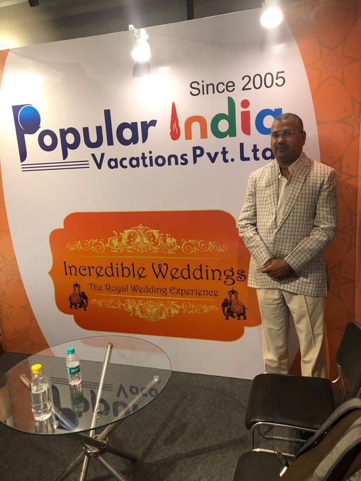 India Karni a una fiera internazionale del turismo