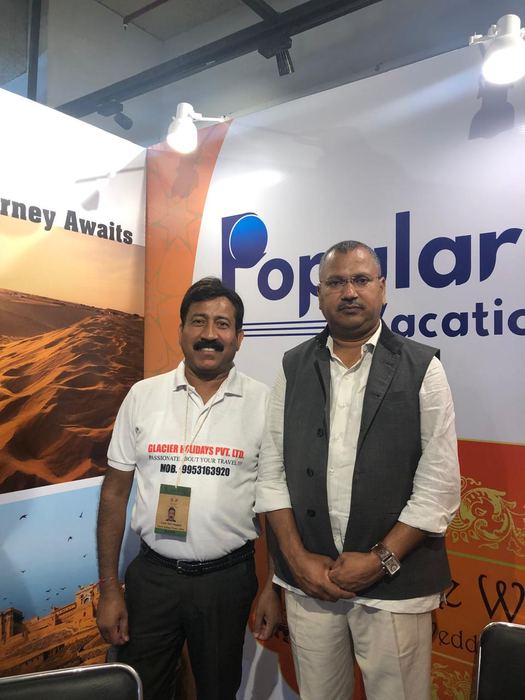 India Karni a una fiera internazionale del turismo