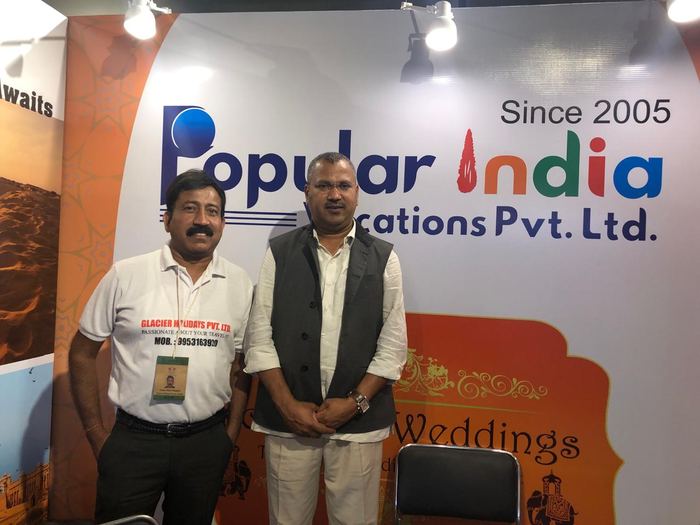 India Karni a una fiera internazionale del turismo