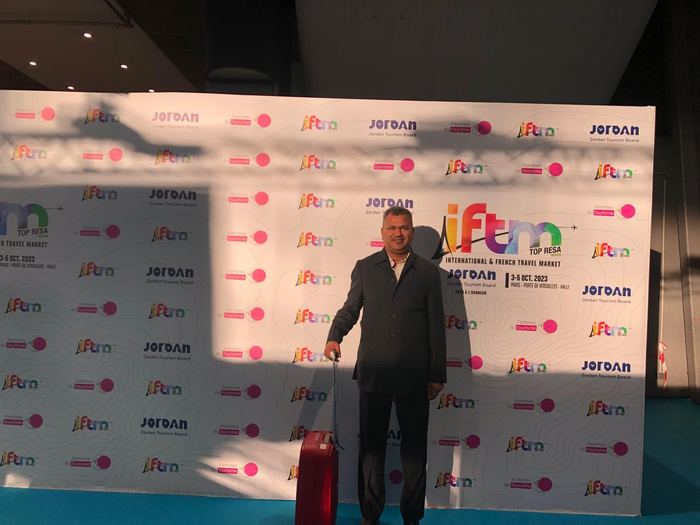 India Karni a una fiera internazionale del turismo