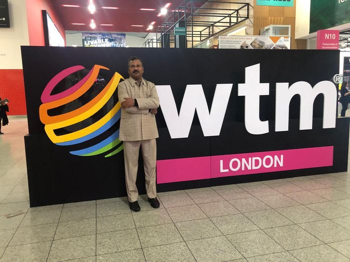 India Karni a una fiera internazionale del turismo