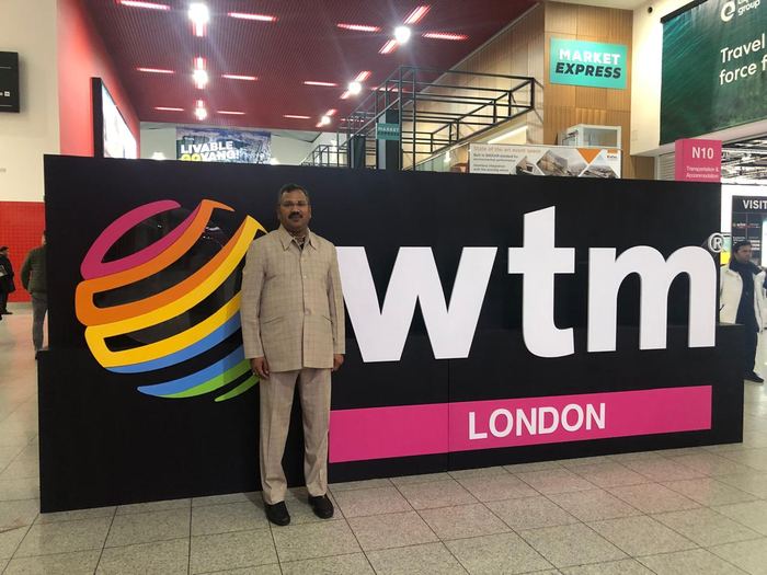 India Karni a una fiera internazionale del turismo