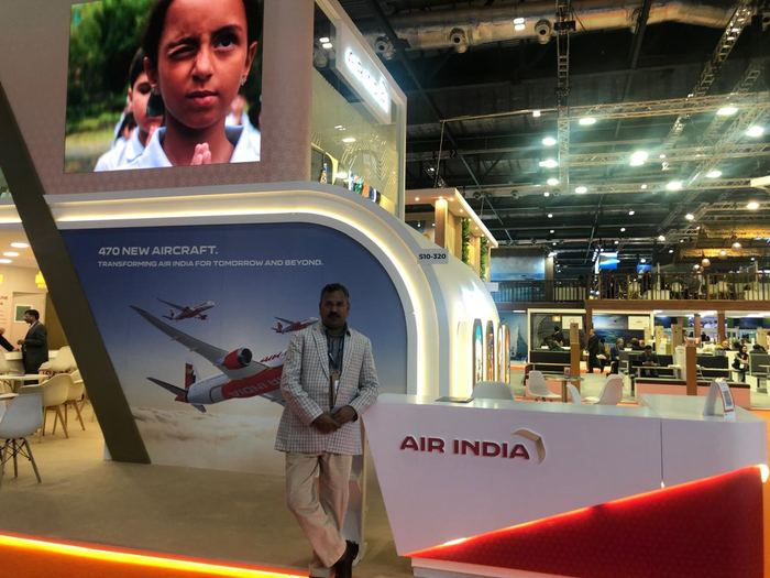 India Karni a una fiera internazionale del turismo