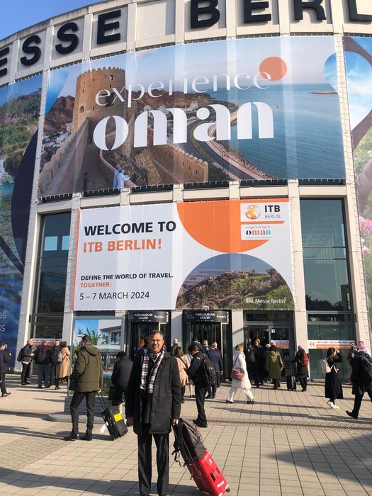 India Karni a una fiera internazionale del turismo