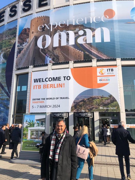 India Karni a una fiera internazionale del turismo