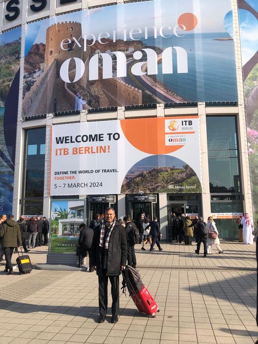India Karni a una fiera internazionale del turismo