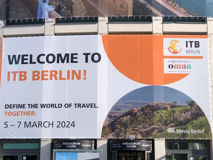 India Karni a una fiera internazionale del turismo